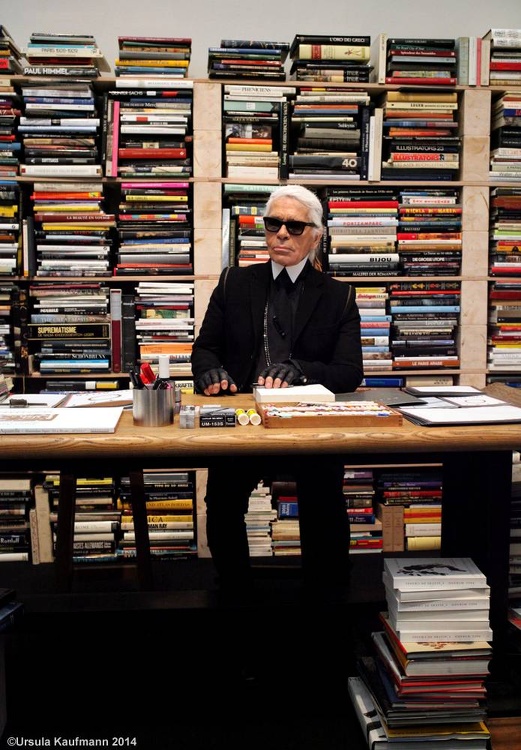 Karl Lagerfeld, 14.02.2014, Mus. Folkwang, Foto Ursula Kaufmann IMG_9732.JPG