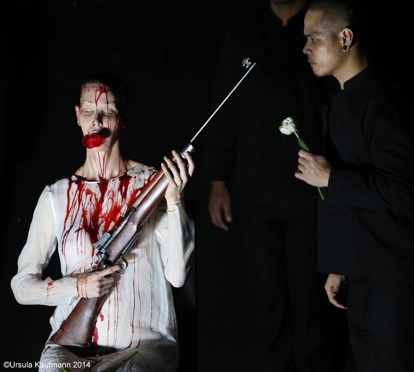 Lemi Ponifasio - I AM, Ruhrtriennale, 28.08.2014, Foto Ursula Kaufmann J09A1355.JPG