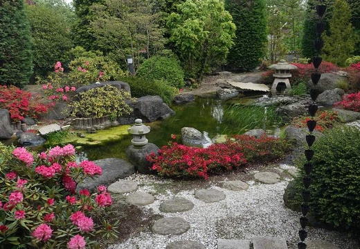 Japanische Gärten