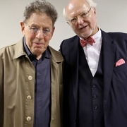 Philip Glass,Maki Namekawa, Dennis Russell Davies und Prof.Franz Xaver Ohnesorg | Preis Klavier-Festivals Ruhr 2017, Zeche Zollverein, Halle 12, Essen | 12.07.2017