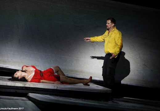Carmen von Georges Bizet | Inszenierung: Kasper Holten | Bühne: Es Devlin | Seebühne Bregenzer Festspiele 2017 | 19.07.2017