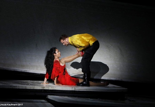 Carmen von Georges Bizet | Inszenierung: Kasper Holten | Bühne: Es Devlin | Seebühne Bregenzer Festspiele 2017 | 19.07.2017