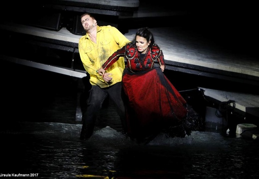 Carmen von Georges Bizet | Inszenierung: Kasper Holten | Bühne: Es Devlin | Seebühne Bregenzer Festspiele 2017 | 19.07.2017