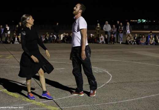 Boris Charmatz, Anne Teresa de Keersmaeker | Chaconne | 10.09.2017  Volksbühne Berlin,Tempelhof