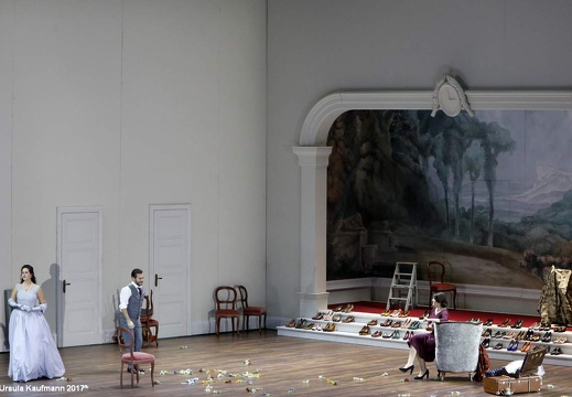 Christof Loy | Le nozze di Figaro | Bühne: Johannes Leiacker | Bayerische Staatsoper | München | OHP 20.10.2017