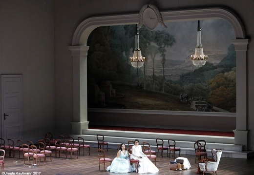 Christof Loy | Le nozze di Figaro | Bühne: Johannes Leiacker | Bayerische Staatsoper | München | OHP 20.10.2017