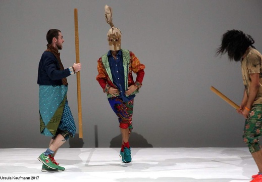 Ben J.Riepe | CARNE VALE Premiere 10.11.2017 | Kunsthalle Düsseldorf im Rahmen der Ausstellung Akademie, Düsseldorf