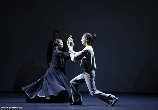 Folkwang Tanzstudio, Essen | Chr. Reinhild Hoffmann | ...une campagne noire de soleil/Schatten Licht" sept scenes de ballet pour ensemble (Premiere)