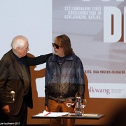 Stellungnahme eines Kriegsministers im Schlafanzug,ratlos | Alexander Kluge im Gespräch mit Helge Schneider | 10.11.2017 | Museum Folkwang,Essen