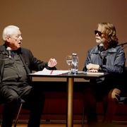 Stellungnahme eines Kriegsministers im Schlafanzug,ratlos | Alexander Kluge im Gespräch mit Helge Schneider | 10.11.2017 | Museum Folkwang,Essen