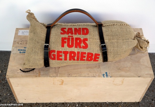 Klaus Staeck | Sand fürs Getriebe | Museum Folkwang, Essen | 07.02.2018