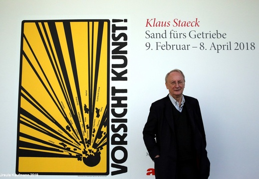 Klaus Staeck | Sand fürs Getriebe | Museum Folkwang, Essen | 07.02.2018