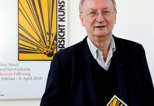 Klaus Staeck | Sand fürs Getriebe | Museum Folkwang, Essen | 07.02.2018