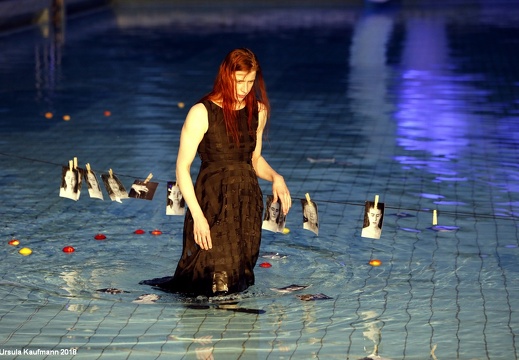 Jelena Ivanovic | Versommert | Kunstbaden im Grugabad, Essen | 27.04.2018