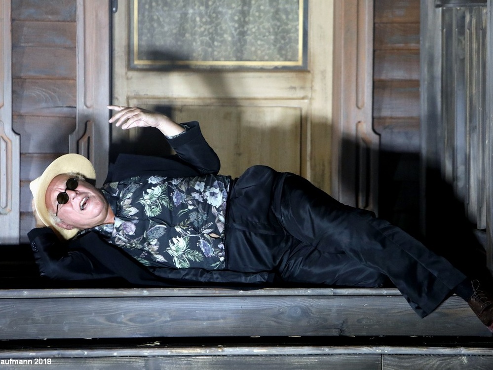 Frank Castorf | Hunger von Knut Hamsun | 04.08.2018 | Salzburger Festspiele 2018 | Perner - Insel, Hallein