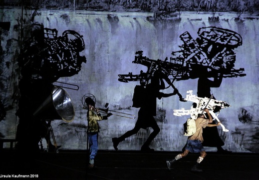 William Kentridge | The Head & The Load | Ruhrtriennale 2018 | Kraftzentrale im Landschaftspark Duisburg-Nord | 09.08.2018