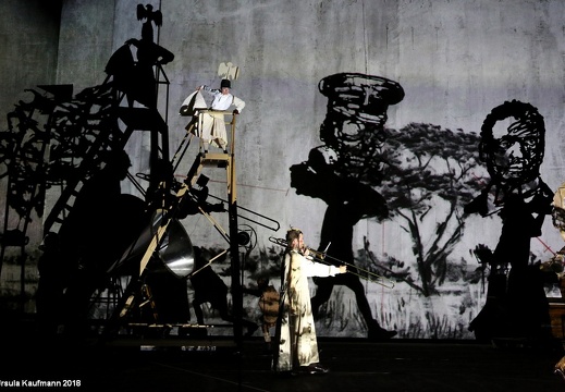 William Kentridge | The Head & The Load | Ruhrtriennale 2018 | Kraftzentrale im Landschaftspark Duisburg-Nord | 09.08.2018