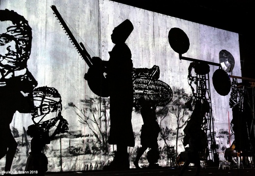 William Kentridge | The Head & The Load | Ruhrtriennale 2018 | Kraftzentrale im Landschaftspark Duisburg-Nord | 09.08.2018