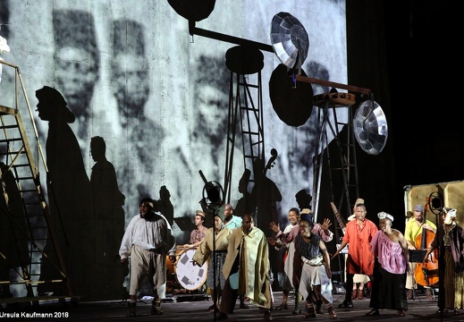 William Kentridge | The Head & The Load | Ruhrtriennale 2018 | Kraftzentrale im Landschaftspark Duisburg-Nord | 09.08.2018