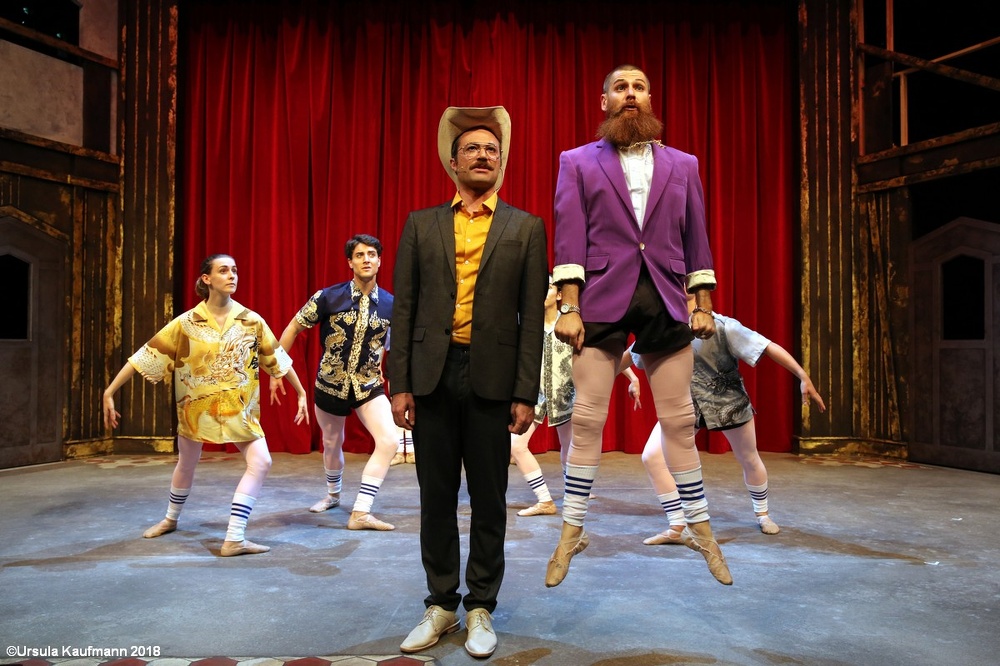Nature Theater of Oklahoma | Kelly Copper und Paval Liska | No President A Story Ballet of Enlightenment in Two Immoral Acts | Maschinenhalle Zeche Zweckel, Gladbeck | Ruhrtriennale 14.09.2018 No President,K. Copper u. P. Liska, 14.09.2018, Foto Ursula Kaufmann J09A0058.jpg