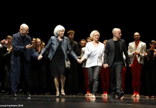 Tanzpreisverleihung an Nele Hertling, Meg Stuart, Goyo Montero - Ballett des Staatstheaters Nürnberg | Gala 22.09.2018 Aalto Theater, Essen