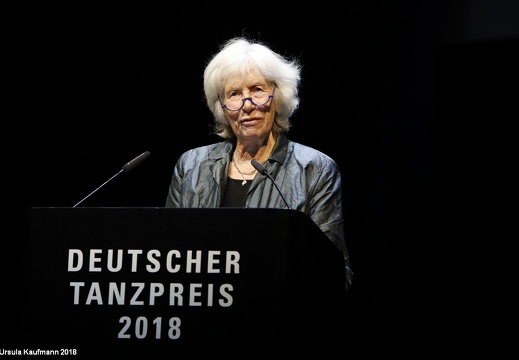 Tanzpreisverleihung an Nele Hertling, Meg Stuart, Goyo Montero - Ballett des Staatstheaters Nürnberg | Gala 22.09.2018 Aalto Theater, Essen