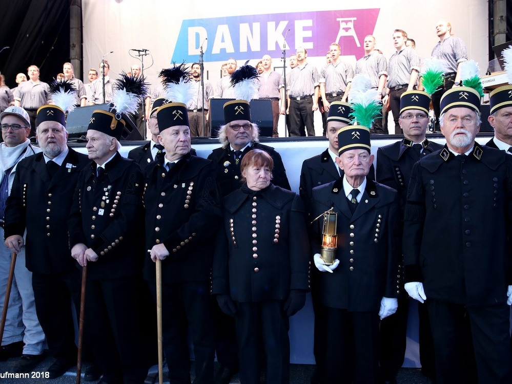 Abschied des Steinkohlebergbaus: Danke Kumpel! | 03.11.2018 | Prosper Haniel