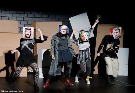 Theater Marabu | Die Konferenz der Vögel | Regie: Tina Jücker,Claus Overkamp | J.E.M., Bonn | 27.08.2019