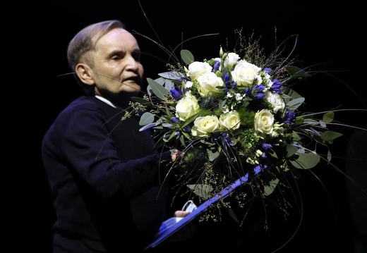 Deutscher Tanzpreis an Raimund Hoghe | Tanzpreis-Ehrungen an Raphael Hillebrand, Antje Pfundtner, Friedemann Vogel | Aalto Theater, 17.10.2020