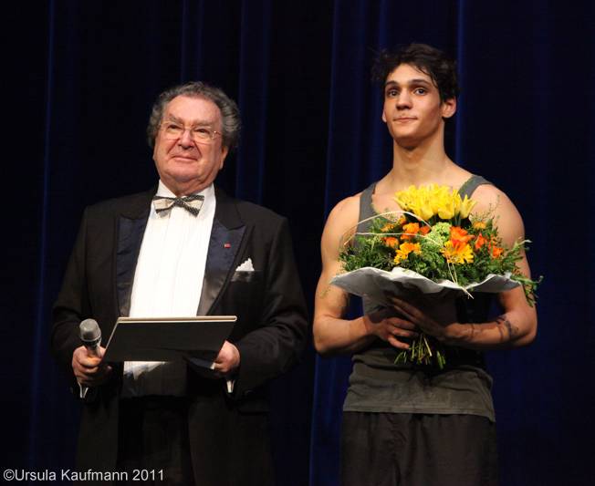 Tanzpreis Zukunft 2011, Daniel Camargo, Foto Ursula KaufmannIMG_7282.JPG