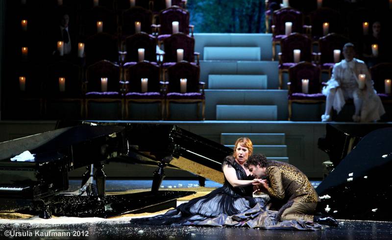 Ariadne auf Naxos, Salzburger Festspiele 29.07.2012, Emily Magee, Jonas Kaufmann, Foto Ursula Kaufmann IMG_7868.JPG