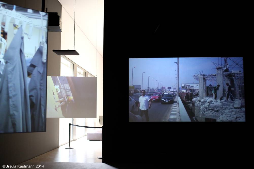 Videoinst. -  von Antje Ehmann,Farun Farocki, 15.08.2014, Mus. Folkwang, Foto Ursula Kaufmann J09A7090.JPG