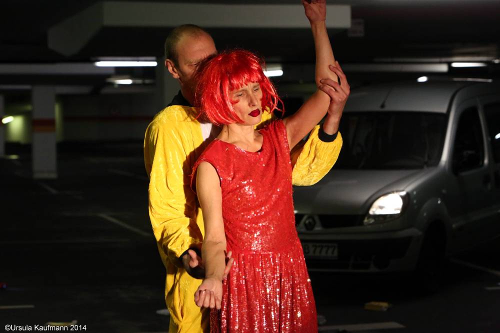 UNDERGROUND III - von und mit Tänzern des Tanztheaters Wuppertal Pina Bausch - 09.10.2014, Wicküler Park - Parkhaus, Wuppertal J09A5313.JPG